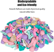 Load image into Gallery viewer, 181 Pcs Unicorn Balloons Arch Garland Kit 16' 12'' 10'' 5'' Confetti White Light Purple Pink Aqua Blue Latex Balloons Set for Wedding Baby Shower Unicorn Birthday Party Supplies