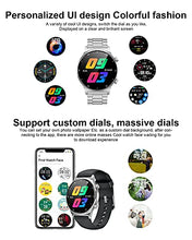 Load image into Gallery viewer, LIGE Smart Watch for Men, 1.3" HD DIY Full Touch Screen IP67 Waterproof Fitness Tracker Watches with Heart Rate Sleep Monitor Pedometer Activity Tracker for Android iOS (Silver)
