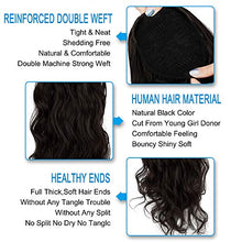 Load image into Gallery viewer, CULKET 24 Inch Ponytail Extensions for Women Synthetic Long Wavy Drawstring Ponytail Clip On Extension Body Wave Curly Ponytail Hairpiece for Women 2#