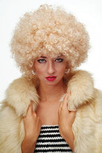 Load image into Gallery viewer, WIG ME UP - Party/Fancy Dress/Halloween WIG gigantic super volume BRIGHT BLOND disco AFRO funky huge HAIR, PW0011-P02