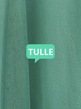 Load image into Gallery viewer, Ever-Pretty Women's V Neck Floor Length A Line Empire Wasit Short Sleeve Tulle Long Prom Dresses Green 8UK