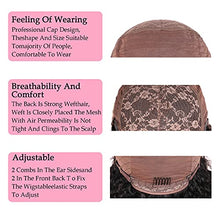 Load image into Gallery viewer, Human Hair Wigs with Bangs Deep Wave None Lace Front Wigs Brazilian Human Hair Deep Curly Full Machine Made Wig with Bangs for Black Women(20", Natural Color)