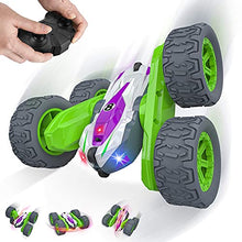 Load image into Gallery viewer, Baztoy Remote Control Car Toys Kids Boys 4WD Electronic 2.4GHz RC Crawler Racing Car Rechargeable Offroad Fast RC Car Stunt Vehicles Games Children 3-12 Year Old Birthday Gift Present Indoor Outdoor