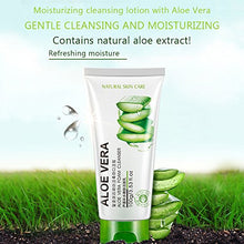 Load image into Gallery viewer, BIOAQUA 92% Aloe Vera Foam Cleanser - Refresh & Moisture Aloe Vera 92% Cleanser. Shrink Pores & Oil Control Deep Cleaning Face Cleanser.(100G)
