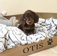 Load image into Gallery viewer, wooden bed for dogs