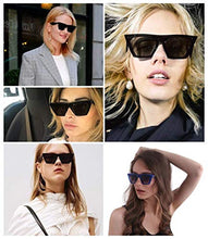 Load image into Gallery viewer, FEISEDY Vintage Square Cat Eye Sunglasses for Women Trendy Retro Cateye Sunglasses B2473