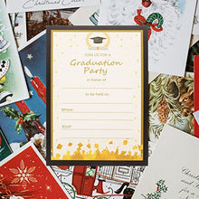 Load image into Gallery viewer, Yardwe 2022 Graduation Party Invitations Cards 20Pcs Grad Celebration Announcement Cards Congrats Party Decorations for High School or College