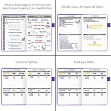 Load image into Gallery viewer, Clever Fox Budget Planner - Expense Tracker Notebook. Monthly Budgeting Journal, Finance Planner & Accounts Book to Take Control of Your Money. Undated - Start Anytime. A5 Size, Purple Hardcover