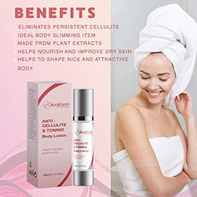 Load image into Gallery viewer, CELLULITE REMOVER TONING BODY LOTION - Anti-Cellulite Massager and Skin Firming Body Lotion - Infused with Natural Fruit Extracts to Penetrates Skin Deeper than Anti Cellulite Cream - 50ml