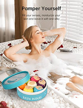 Load image into Gallery viewer, Aofmee Bath Bombs Gift Set, 7pcs Fizzies Spa Kit Perfect for Moisturizing Skin, Birthday Valentines Mothers Day Anniversary Christmas Best Gifts Ideas for Women, Mom, Girls, Her, Kids
