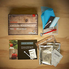 Load image into Gallery viewer, Cheese Making Kit - make more than 25 different Artisan Cheeses
