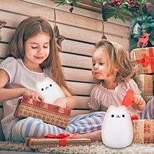 Load image into Gallery viewer, Children Night Light Kids Cat Lamp, Remote Control Dimmable Light with 16 RGB Colour and 4 Lighting Modes, USB Rechargeable Lamp for Baby & Toddlers