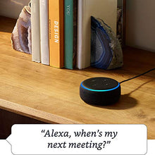 Load image into Gallery viewer, Echo Dot (3rd Gen) - Smart speaker with Alexa - Charcoal Fabric