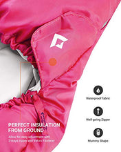 Load image into Gallery viewer, KingCamp Kids Sleeping Bag 3-4 Seasons Compact Warm Soft Portable Double Layer 300GSM for Boys Girls Junior Sleeping Bags for Camping Hiking Outdoors 165 × 70 cm