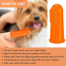 Load image into Gallery viewer, Finger Toothbrush for Dogs | Remove Tartar & Stop Bad Breath | 5 Pack for Easy Dog Teeth Cleaning | Silicone Dog Toothbrush for Total Dental Care
