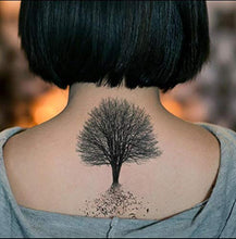 Load image into Gallery viewer, Big Tree Transfer Temporary Fake Tattoo Stickers Back Shoulder Chest Party Body Art Decal Leg Man Adults Accessories Festival Gift 2Pcs