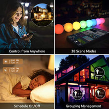 Load image into Gallery viewer, LE WiFi Smart Bulb E27, RGB Colour Changing, Warm to Cool White LED Screw Bulb, 9W, Dimmable, 806LM, RGBCW, APP and Voice Control, Works with Alexa and Google Home, Pack of 2 (2.4GHz Only)