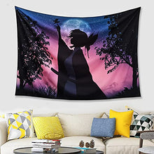 Load image into Gallery viewer, Demon Butterfly Tapestry JPN Art Decor for Bedroom Cartoon Poster Background Tapestry Anime Tapestry Funny tapestry for Living Room College Dormitory Room Home Decoration (60 x 40 in)