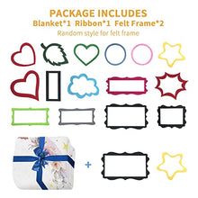 Load image into Gallery viewer, Personalised Baby Blanket for Newborn - Baby Milestone Blanket - Original Printing Baby Blanket for Girls and Boys - Unique Lovely Design & Super Soft Flannel, Baby Photos Gifts, 30X40 in
