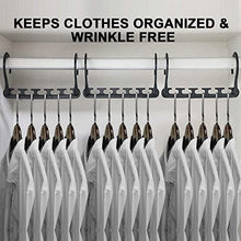 Load image into Gallery viewer, AOLIGEI 20pcs Clothes Hangers Space Saving, Wardrobe Hangers Organisers Non Slip Magic Hangers Closet 9.5" x 4"