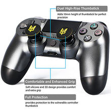 Load image into Gallery viewer, Playrealm FPS Thumbstick Extender & Printing Rubber Silicone Grip Cover 2 Sets for PS5 Dualsenese & PS4 Controller(SAS Who Dares Wins)