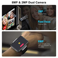Load image into Gallery viewer, KOSPET NOTE 4G Smartwatch, 2.4" IPS Touch Screen GPS Smart Watch for Men, 3G RAM 32GB ROM Phone Watches with Dual Cameras, Face ID, Heart Rate Monitor, Compatible for Android IOS