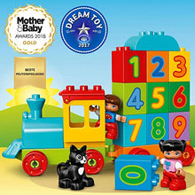 Load image into Gallery viewer, LEGO 10847 DUPLO Number Train Toy, Award-Winning Building Set with Large Number Bricks, Preschool Education Toys for Toddlers 1 .5 Years Old