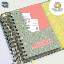 Load image into Gallery viewer, Boxclever Press Budget Planner. Compact Budget Book to Manage Personal Finance. Undated Budget Planner Organizer with Expense & Bill Trackers. Personal Accounts Book with Pockets - 18 x 11.5 cm
