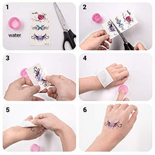 Load image into Gallery viewer, SNAILGARDEN 69 Sheets Temporary Tattoos,Fake Waterproof Tattoos Kits Body Art Sticker,Permanent Removable,for Adults Teens Men and Women