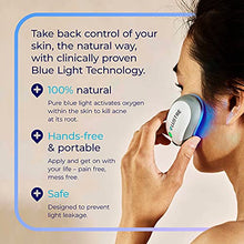 Load image into Gallery viewer, LUSTRE ClearSkin TRIO - Blue Light Acne Treatment Device, UV-Free & Wireless | LED Therapy for Face and Body Acne, Spots and Blemishes | Prevent breakouts, inflammation and Skin Redness | No Chemicals