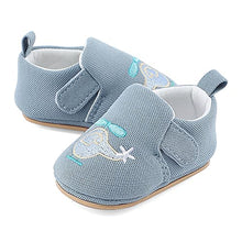 Load image into Gallery viewer, Cheerful Mario Baby Girls Boys First Walking Shoes Slippers Infant Crawling Shoes Toddlers Prewalker Breathable Soft Sole Air Blue 3-6 Months