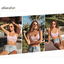 Load image into Gallery viewer, Allarallvr Rectangle Cat Eye Thin Sunglasses for round faces for Women 90s Retro Trendy Y2K Aesthetic Vintage Square Small Shades AR82037(Black+Beige)