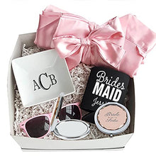 Load image into Gallery viewer, JEKUGOT 6 Pocket Sized Bride Makeup Mirrors For Hen Party, Bridal Parties, Team Brides, Bridesmaids Proposal Gifts.