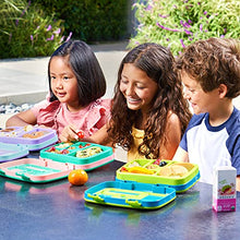 Load image into Gallery viewer, Bentgo Kids Prints (Sharks) - Leak-Proof, 5-Compartment Bento-Style Kids Lunch Box - Ideal Portion Sizes for Ages 3 to 7 - BPA-Free and Food-Safe Materials
