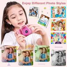 Load image into Gallery viewer, PROGRACE Kids Camera Girls & Boys Toys - Children Digital Camera for Kids Age 3 4 5 6 7 8 9 10 Year Old Birthday Girl Gifts Kids Camcorder Camera Toddler Video Recorder 1080P 2Inch Pink