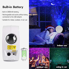 Load image into Gallery viewer, LED Star Projector Night Light, RHM Galaxy Projector Light with Colorful Nebula Cloud/Ocean Wave, Timer & Remote Control, Ideal for Kids Children, Adult Bedroom, Game Rooms, Home Theatre Decoration