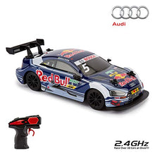 Load image into Gallery viewer, CMJ RC Cars Audi RS5 DTM Officially Licensed Remote Control Car 1:24 Scale 2.4Ghz Red Bull (1:24 Audi DTM)