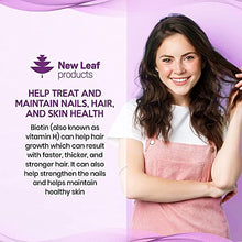 Load image into Gallery viewer, Biotin Hair Growth Supplement Maximum Strength Biotin Tablets 12000mcg (1 Year Supply) Enriched with Coconut Oil Absorbency, Hair, Skin and Nails Vitamins for Women & Men 1 A Day Vegan, UK Made