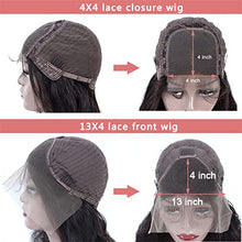 Load image into Gallery viewer, Loose Deep Wave Wig 13X4 Lace Front Wig 30 Inch Human Hair Wigs For Black Women 4X4 Lace Closure Loose Deep Frontal Wig Remy 4x4 Closure Wig 24inch 150 Density