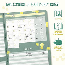 Load image into Gallery viewer, Boxclever Press Budget Planner. Start Budgeting Today with This Undated Planner. Lightweight Budget Book with Christmas Expenses & Monthly Planner Sections. Size 21 x 14cm