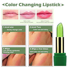Load image into Gallery viewer, Genenic Aloe Vera Lipstick,Charming Shine Long Lasting Anti-cracking Temperature Color Changing Aloe Vera Lipstick Moisturizing Lip Makeup (1Pc Aloe Vera Lipstick)
