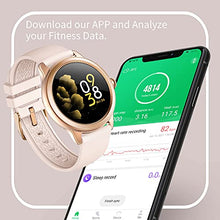 Load image into Gallery viewer, Smart Watch for Women, Full Touch Fitness Tracker Watch with Blood Oxygen, Blood Pressure, Heart Rate and Sleep Monitor, Message Notification, IP68 Waterproof Step Counter Watch for Android iphone