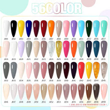 Load image into Gallery viewer, VENALISA 15ml Gel Green Nails Polish, Emerald Green Color Soak Off UV LED Nail Gel Polish Nail Art Starter Manicure Salon DIY at Home, 0.53 OZ