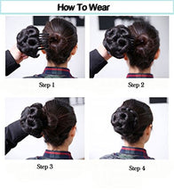 Load image into Gallery viewer, Updo Claw On Scrunchy Scrunchie Hair Bun Hairpiece Wavy Messy Hair Ponytail Extension Curly Hair Chignons - Ash Blonde