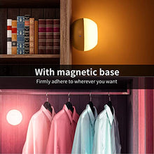 Load image into Gallery viewer, Baby Night Light, Night Light for Toddler, Touch Control, Nursing Light for Baby, Night Lamp for Bedroom, Non-Toxic Material, Waterproof, USB Chargeable, 2700-6500K+RGB 16Million Colors Dimmable