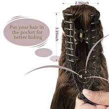 Load image into Gallery viewer, Sofeiyan 13" Ponytail Extension Long Curly Ponytail Clip in Claw Hair Extension Natural Looking Synthetic Hairpiece for Women,Medium Brown