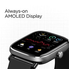 Load image into Gallery viewer, Amazfit GTS 2 Mini Smart Watch 1.55” AMOLED Display, Sports Watch with Alexa Built-in, GPS, 70 Sports Modes, 14 Days Battery Life, Heart Rate, Sleep, Stress and SpO2 Monitor, Black