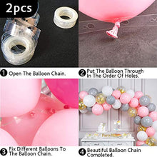 Load image into Gallery viewer, PartyWoo Balloon Garland Kit, Balloon Arch Kit Pack of Balloon Decorating Strip, Balloon Knotter, Wall Hooks, Balloon Glue, Balloon Ribbon for DIY Balloon Garland, DIY Balloon Arch