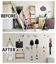 Load image into Gallery viewer, Garage Hooks,Reehi Steel Heavy Duty Garage Storage Hooks for Organizing Power Tools,Ladder,Bulk Items (pack of 10)