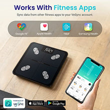 Load image into Gallery viewer, Etekcity Smart Bathroom Scales for Body Weight, Precision Digital Weighing Scales with BMI and Body Fat, Zero - Current Mode & Baby Mode, Large LED Display, Free Smartphone App, Batteries Included
